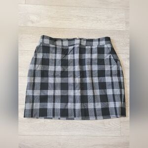 Gap Plaid Mini Skirt